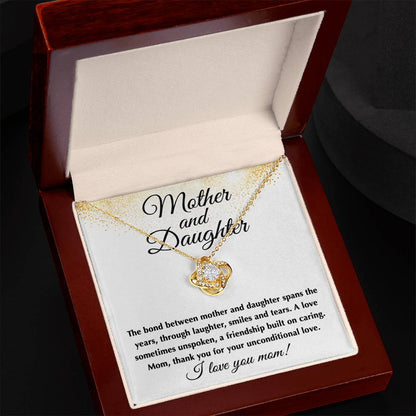 Mother & Daughter | Love Knot Necklace