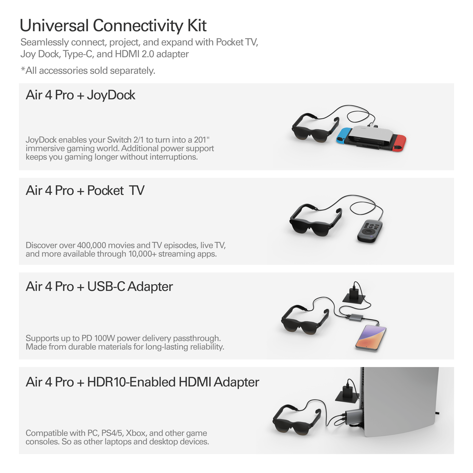 AirVision Pro AR Smart Glasses