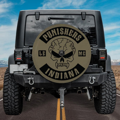 Spare Tire Cover With Backup Camera Hole